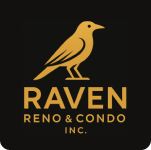 Raven Reno and Condo renovation FAQ page logo